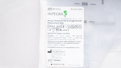 Integra INS-8700 External CSF Drainage System Replacement Bags 700ml (x)